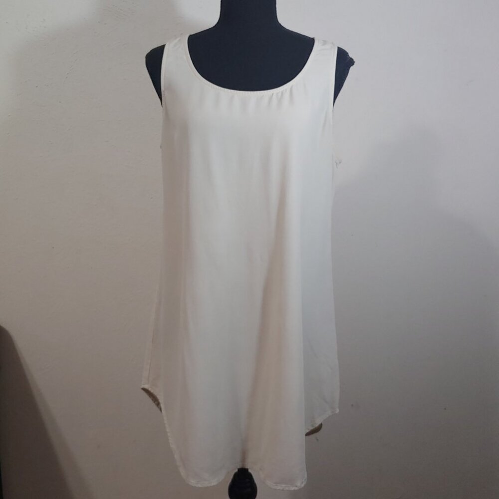 Eileen Fisher Sleeveless Tunic Tank Top